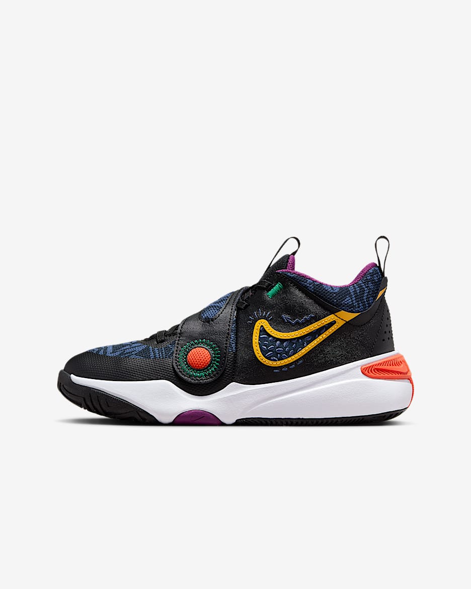 Tenis de basquetbol para ninos grandes Nike Team Hustle D 11 SE. Nike